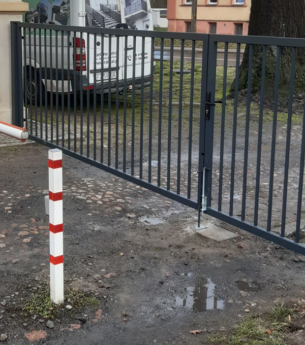 Brama oraz szlaban NICE