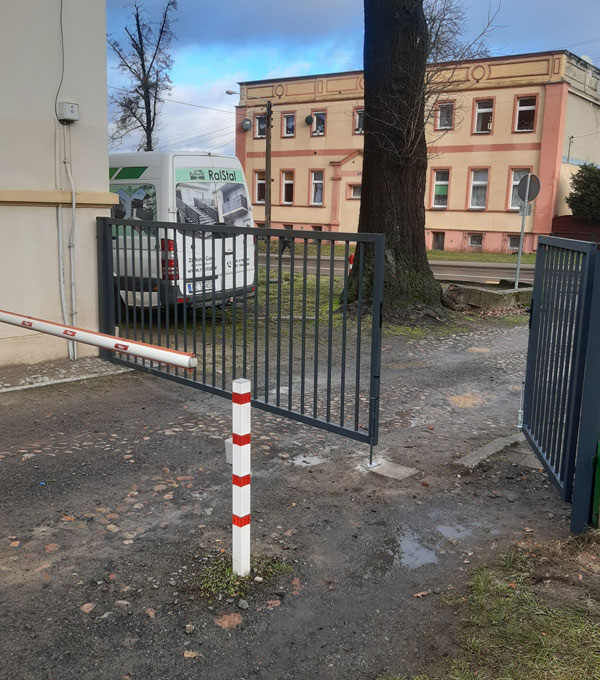 Brama oraz szlaban NICE