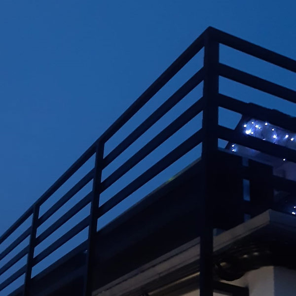 Balustrady balkonowe