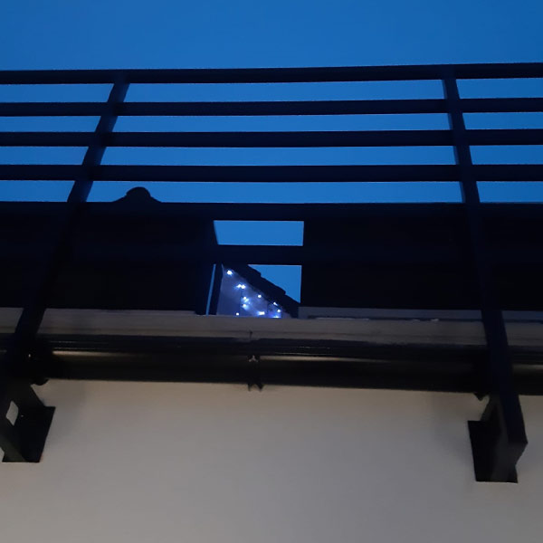 Balustrady balkonowe