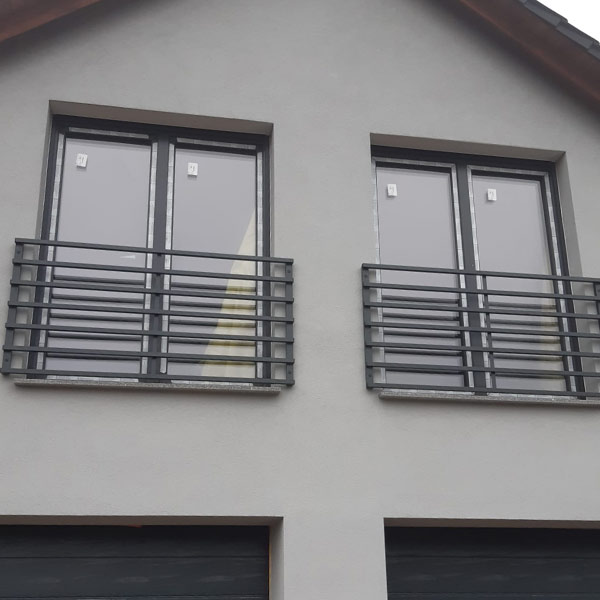 Balustrady balkonowe