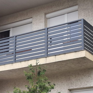Balustrady balkonowe