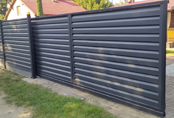 Bramy - automatyka NICE Bramy przesuwne na automatyce NICE RalStal Zielona Góra